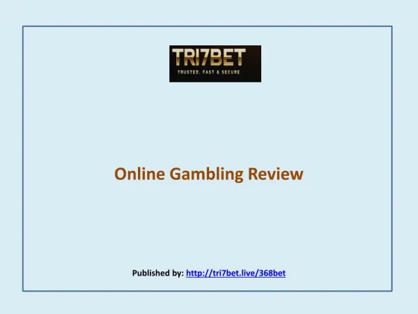 Tri7Bet- Online Gambling Review