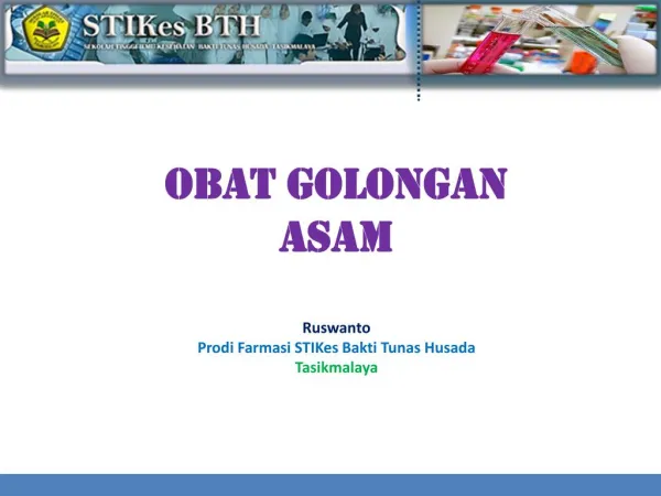 Obat Golongan Asam