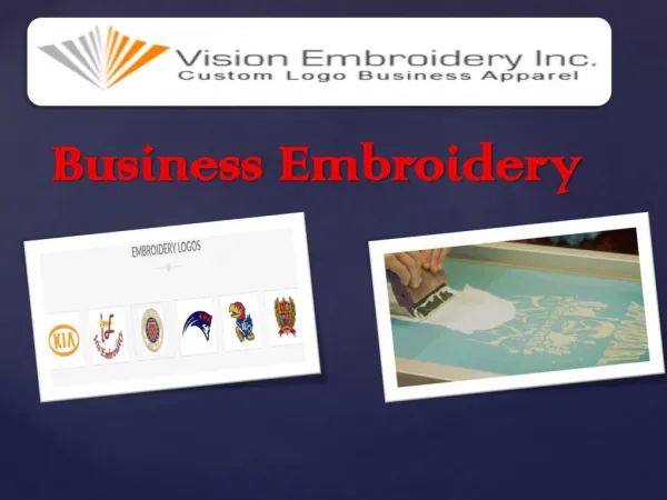 Business Embroidery