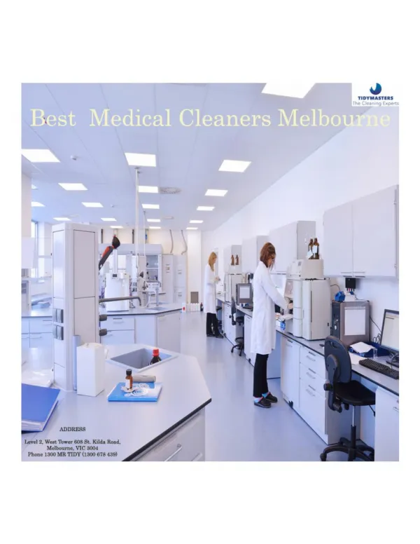 Medical Cleaning Services | Medical Cleaners Melbourne
