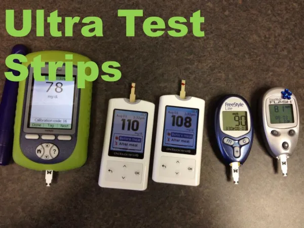 Ultra Test Strips With Different Quality