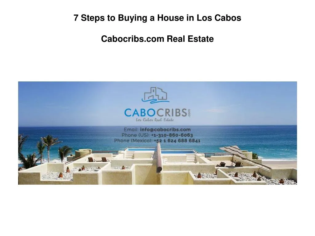 7 steps to buying a house in los cabos cabocribs com real estate