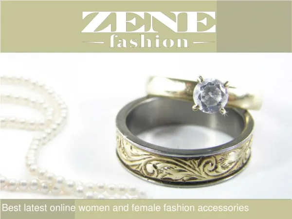Jewelry and accessories for women, Zene Fashion