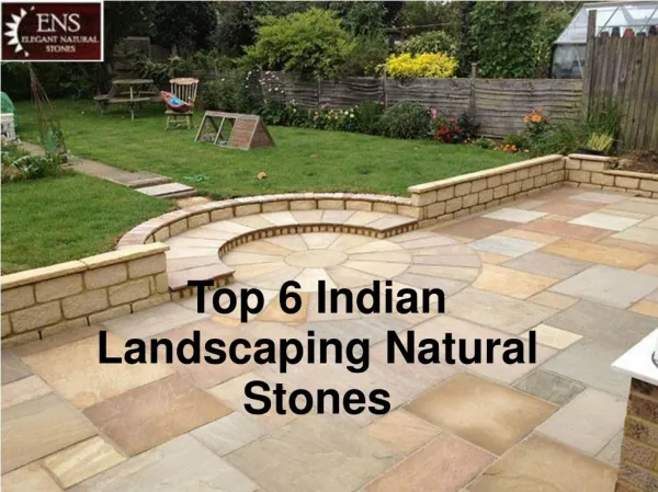 Indian sandstone slabs