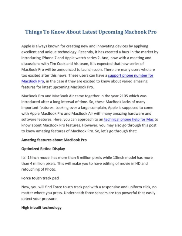 Things To Know About Latest Upcoming Macbook Pro