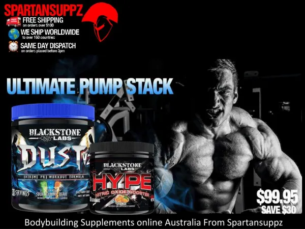 Bodybuilding Supplements online Australia From Spartansuppz