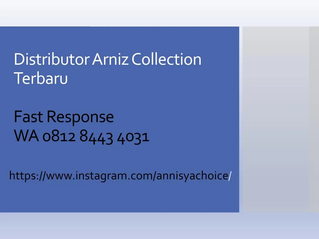 distributor arniz collection terbaru fast response wa 0812 8443 4031