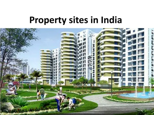 property websites in India