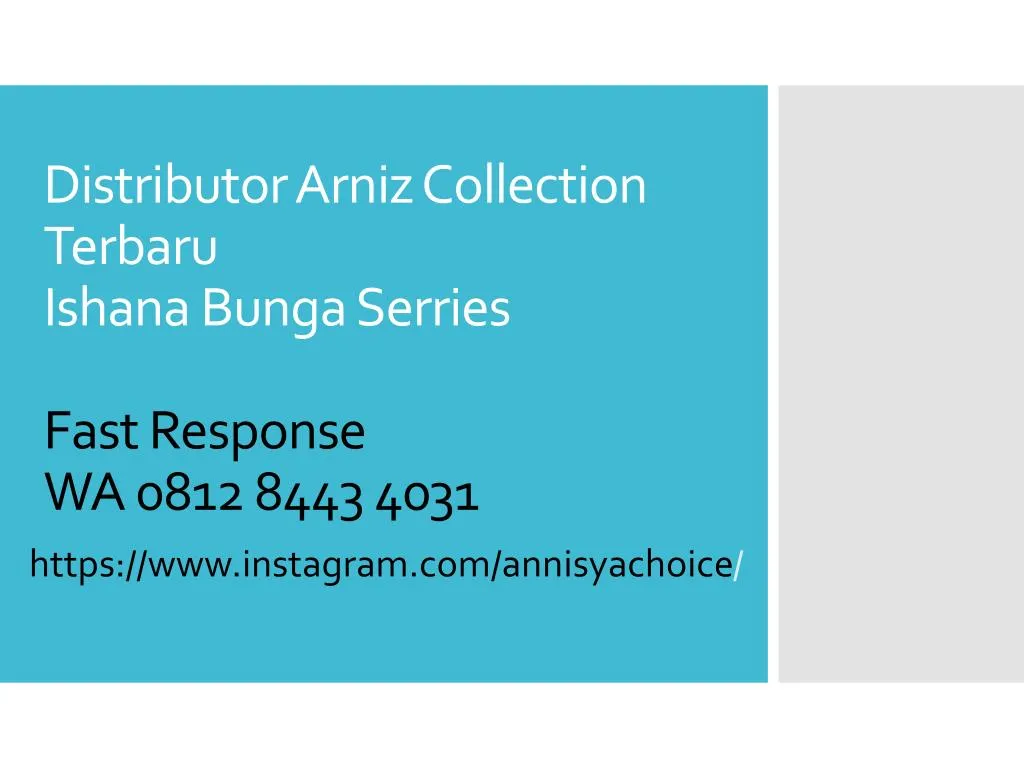 distributor arniz collection terbaru ishana bunga serries fast response wa 0812 8443 4031