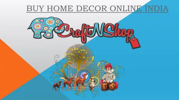 Buy home decor online india