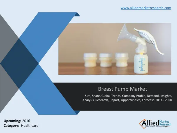 Breast Pump Market by Product type and Technology