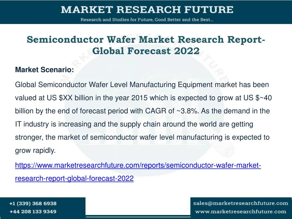 semiconductor wafer market research report global forecast 2022