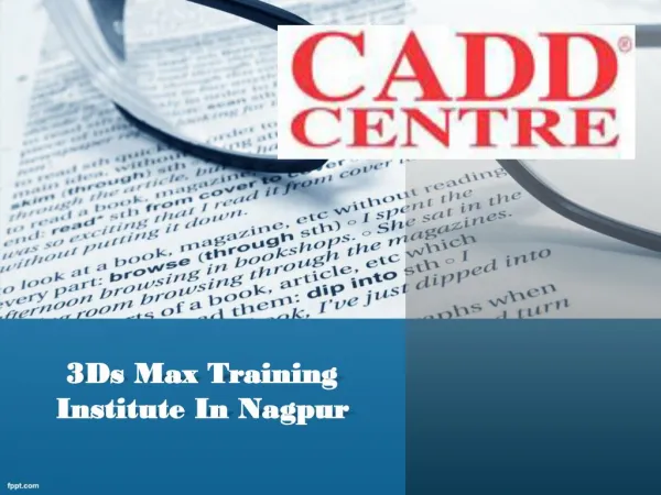 3ds Max Training Institute In Nagpur