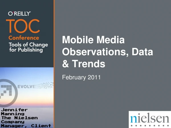 Mobile Media Observations, Data &amp; Trends