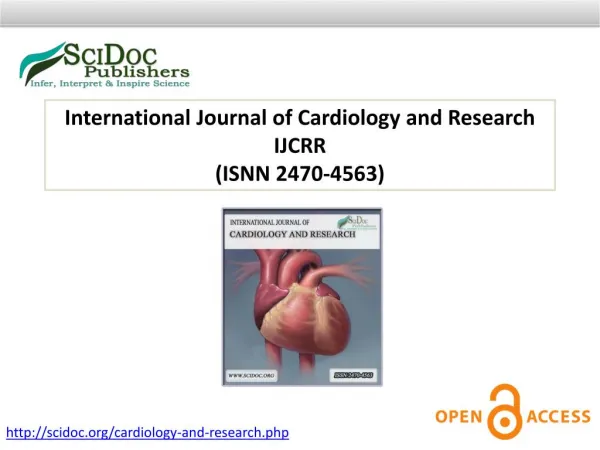 International Journal of Cardiology and Research ISSN 2470-4563