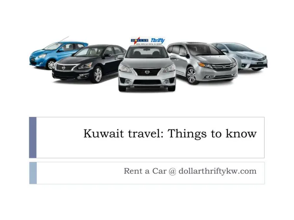 Kuwait travel: Things to know