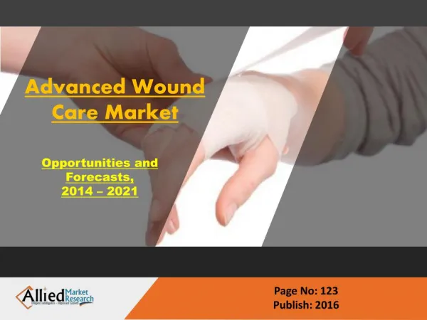 Advanced Wound Care Market Share & Trends 2022
