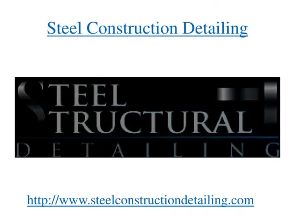 Steel Structural Shop Drawing Detailing