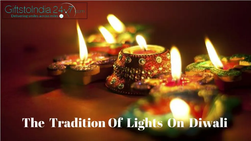 the tradition of lights on diwali