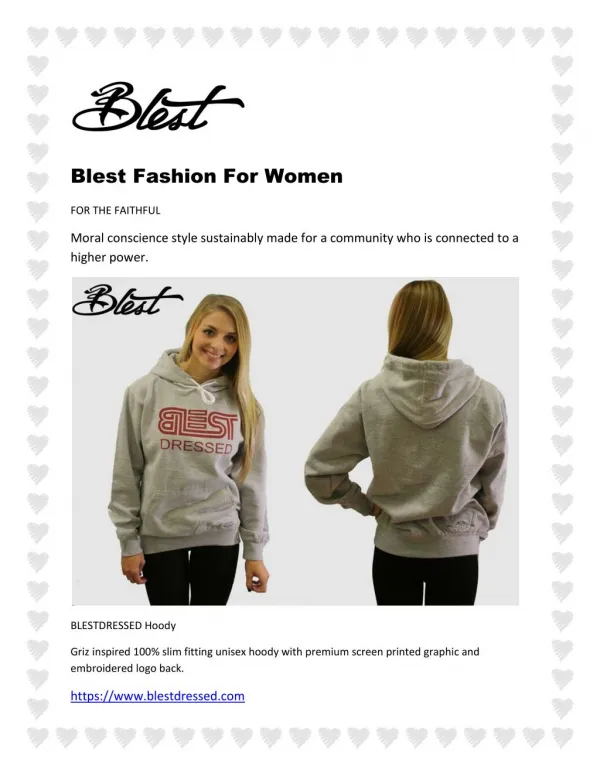 Blest Fashion For Women | Blest Christian Clothing