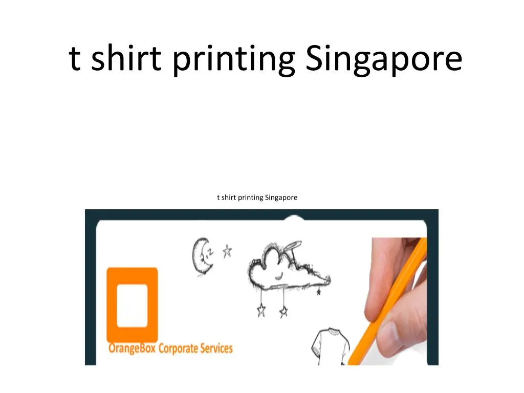 t shirt printing singapore