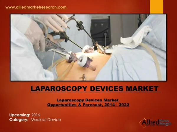 Laparoscopy Devices Market Aanlysis Forecast by 2022