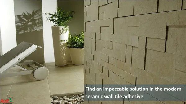 Find an impeccable solution in the modern ceramic wall tile adhesive