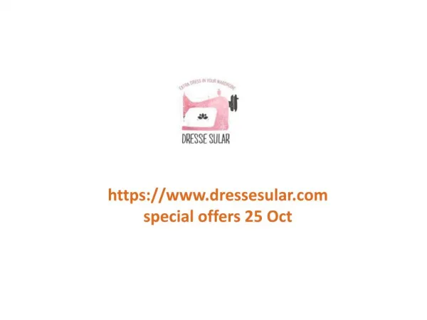 www.dressesular.com special offers 25 Oct