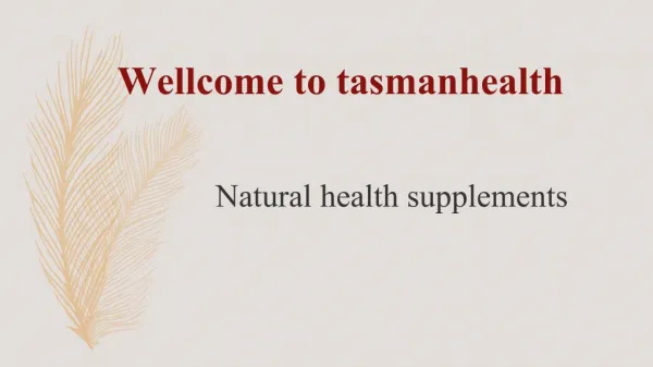 tasmanhealth.co.nz | Nature's Way Hydraplenish Plus MSM