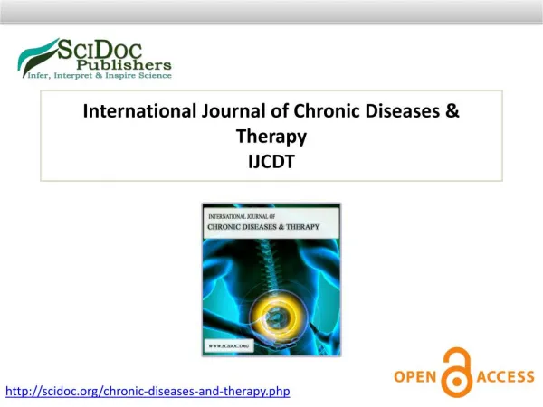 International Journal of Chronic Diseases & Therapy