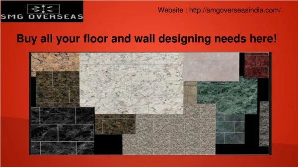 Buy all your floor and wall designing needs here!
