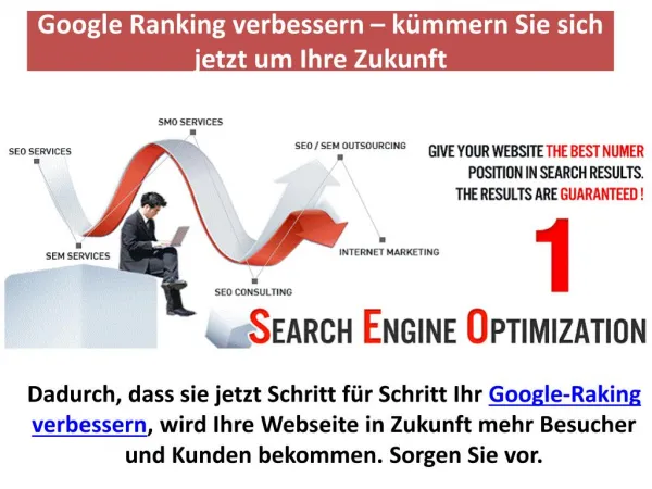 google ranking verbessern k mmern sie sich jetzt um ihre zukunft