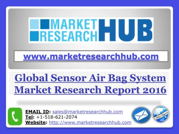Global Sensor Air Bag System Market Research Report 2021
