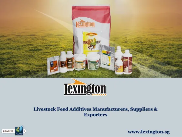 Livestock Feed Additives Manufacturers