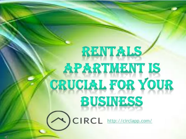 Effective ways for your business with Rentals Apartment