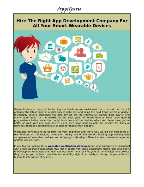Wearable Devices, Next Trend Setter Of Gadget Technology