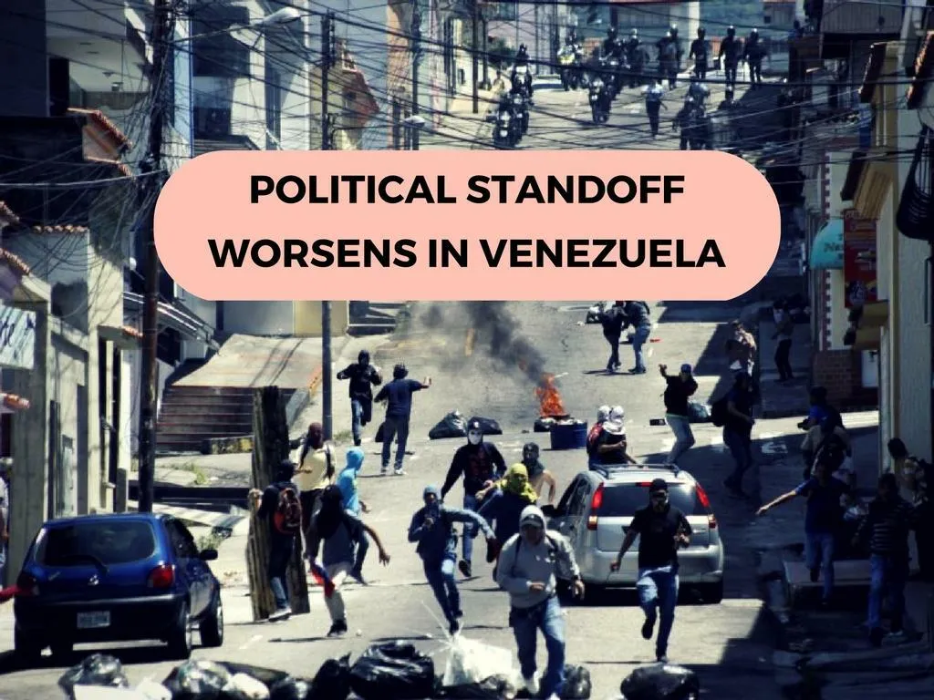 political standoff intensifies in venezuela