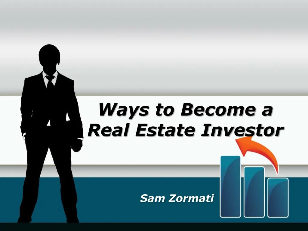 ways to become a real estate investor
