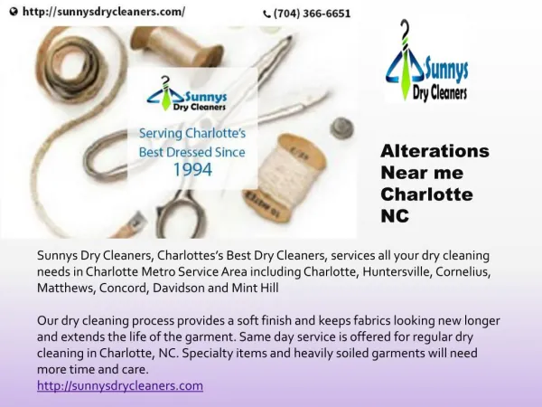 Alterations Near me Charlotte NC | Laundry Services in Charlotte NC