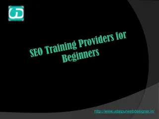 SEO Training Providers for Beginners - slide 1