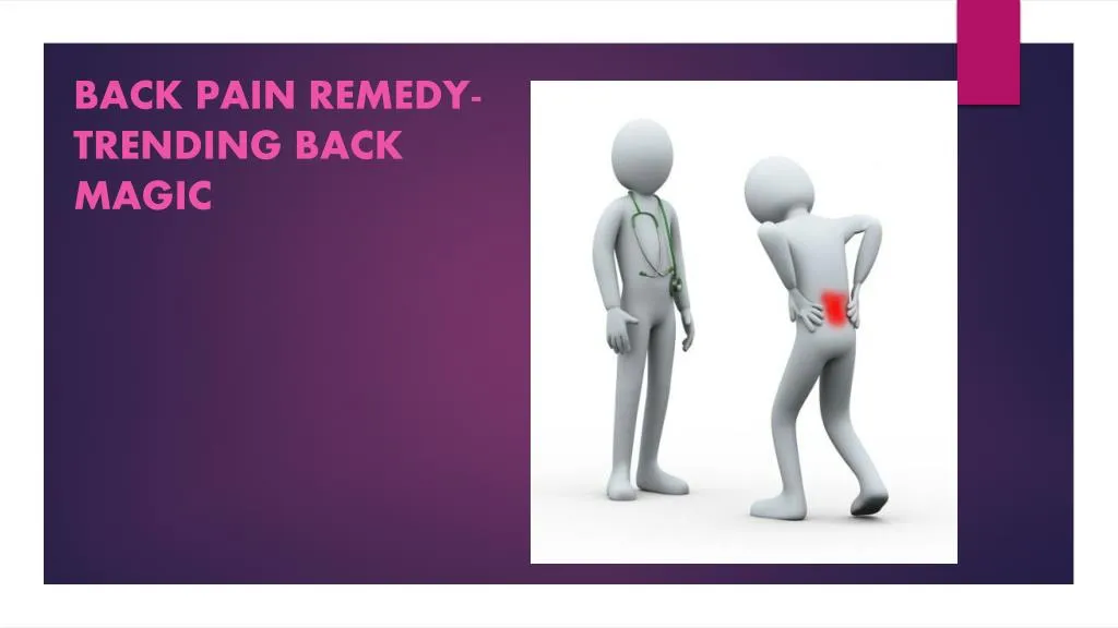 back pain remedy trending back magic