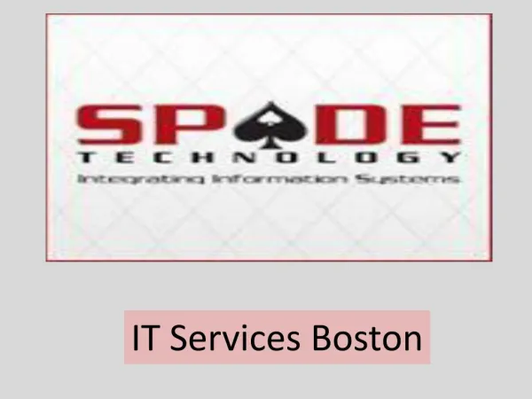 IT Services Boston