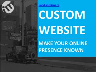 Custom Web Design Toronto | Website Development - slide 1