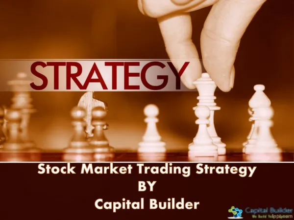 Stock Market Trading Strategy - Capital Builder