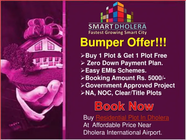 Buy Plots in Smart City Dholera SIR