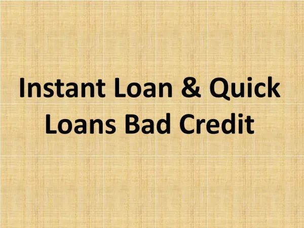Find a Loan Online Today