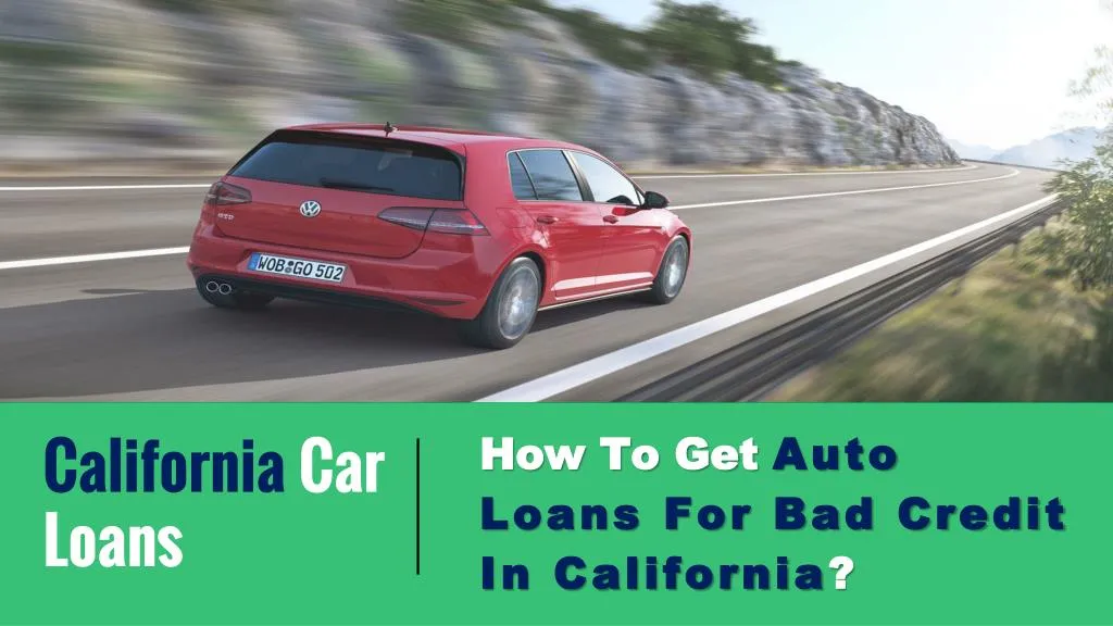 california car loans