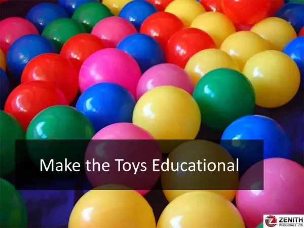 Make the Toys Educational