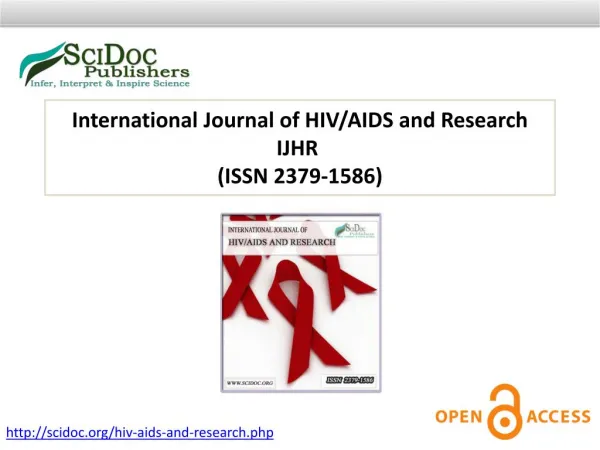 International Journal of HIV/AIDS and Research ISSN 2379-1586