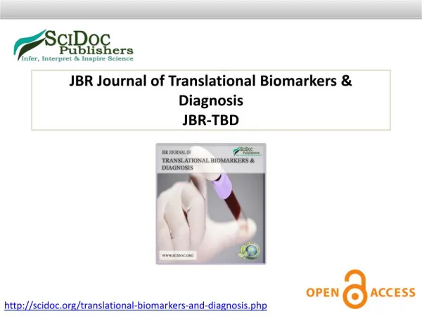 JBR Journal of Translational Biomarkers & Diagnosis